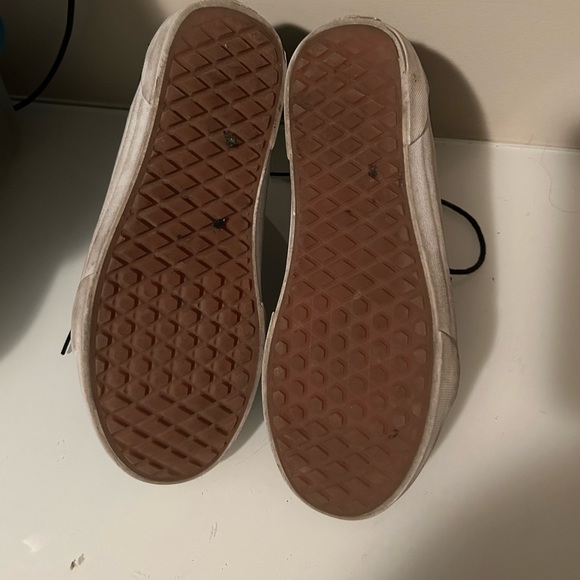 VANS SK8-HI 46 PEBBLE LEATHER BLACK Unisex Men’s 7.0 Women’s 8.5 - Picture 7 of 7